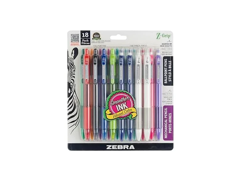 Zebra Pen Z-Grip Writing Set