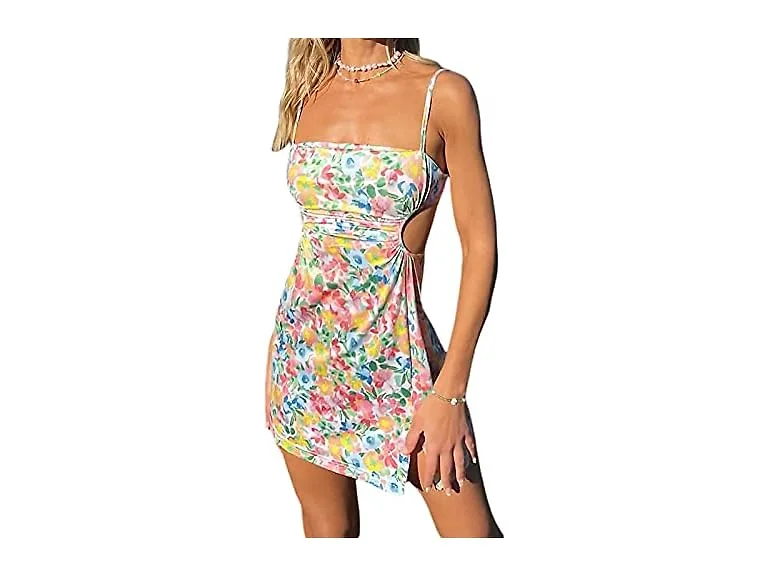 Soliloquy Women Y2K Mini Dress Spaghetti (Style B)
