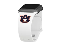 NCAA Auburn Tigers 38/40/41mm Apple Band - White