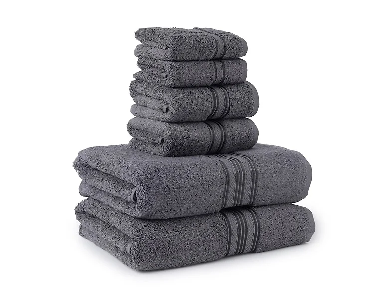 Noble House (6 or 12pc) Cotton Towel Set