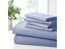 Bibb Home 1832 California King Bamboo 2000 Count 6 Piece