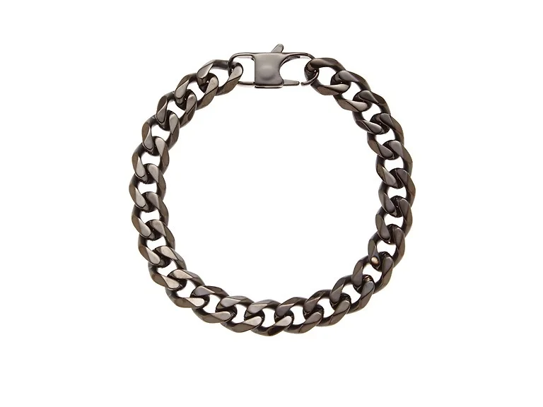 Polished 10MM Cuban Bracelet