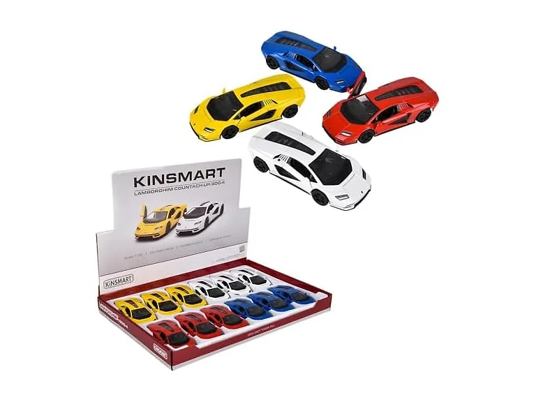 Rhode Island Novelty 5" Diecast Pull Back Luxury Exotic Car