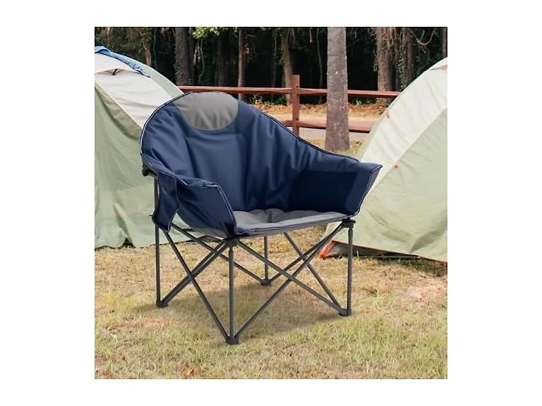 Suptinwear Suwt 500lbs Oversized Chair Blue & Gray