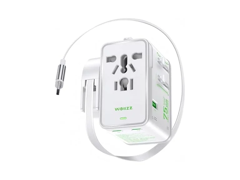 Wollzz 75W Tiny Universal Travel Adapter