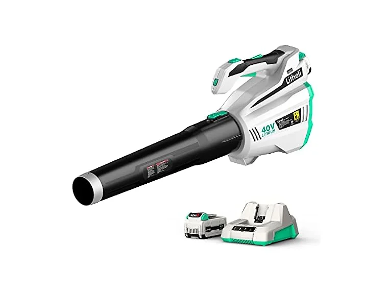 LiTHELi 40V Cordless Leaf Blower Battery Charger Includ