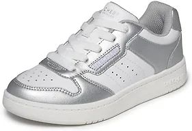 Skechers Kids Quick Street Silver/White