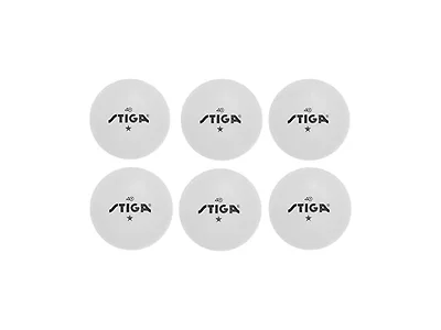 STIGA Ping Pong Balls – 6pk