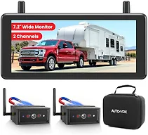 AUTO-VOX 7.2 Inch Magnetic Wireless Backup Camera