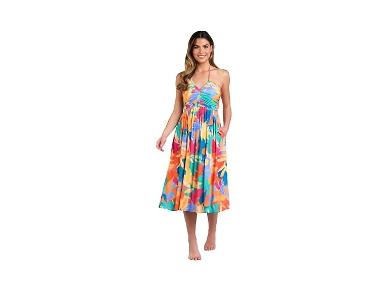 La Blanca Women's Midi Dress Swimsuit