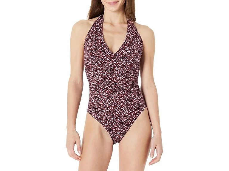 Amazon Essentials Women's Halter Swimsuit