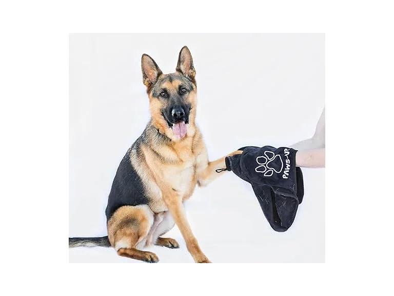 Paws Up XL Paw Cleaning Towel for Dogs Dual H