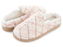 Floopi FLOOPI-404-CRM-S Small Womens Fluffy Sherpa Clog Slipper Cream