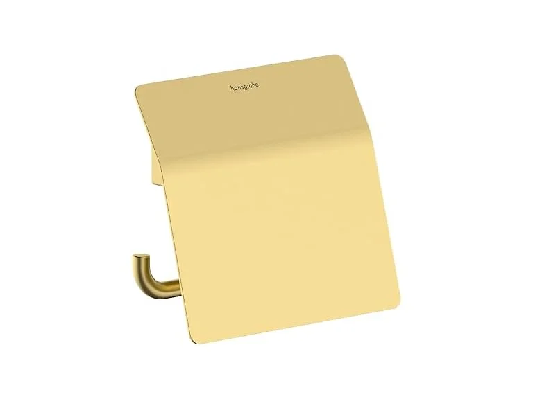 hansgrohe AddStoris S Modern Toilet Paper Holder with Cover