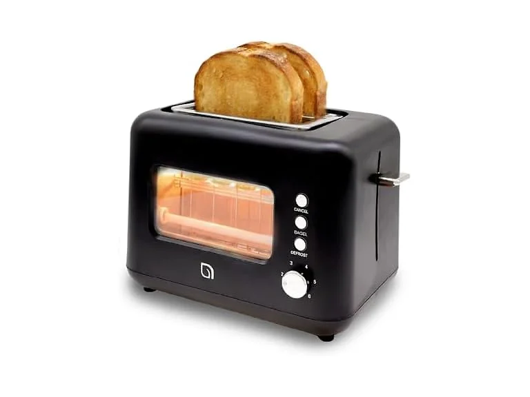 WILLOW Eco Series 2 Slice Toaster with Clear-View Window