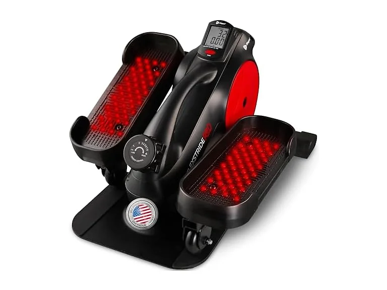 Lifepro FlexStrideRed Under Desk Elliptical Machine