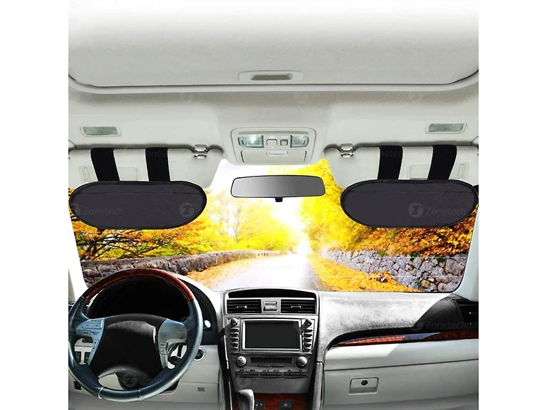 Zone Tech Car Visor Extender Sun Blocker