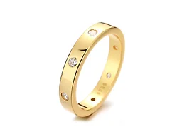 Amy and Annette DAAS-DRBS7174-G-6 6 14K Gold p