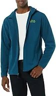 Amazon Essentials Disney | Marvel | Star Wars Men's Polar Fleece Full-Zip Mock Insulated Outerwear Jackets, Star Wars Logo, Small