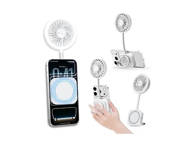 Pursuit FAN-WT Phone Fan with Ring Light 1 or 2pk