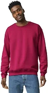 Gildan Unisex Adult Fleece Crewneck Sweatshirt, Style G18000, Multipack, Cardinal Red (1-pack), Large US
