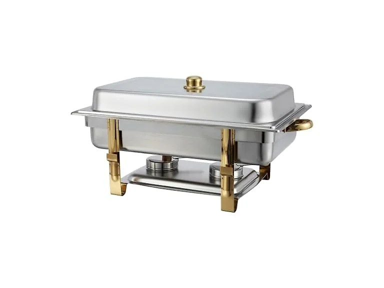 8 qt Silver Malibu Stainless Steel Chafer