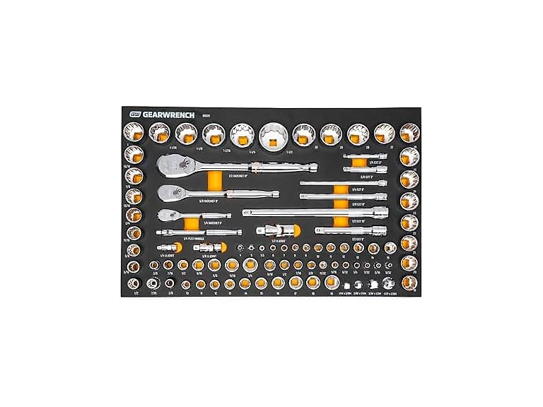 GEARWRENCH 86529 83pc 1/4, 3/8, 1/2 90T SAE/Metric Set