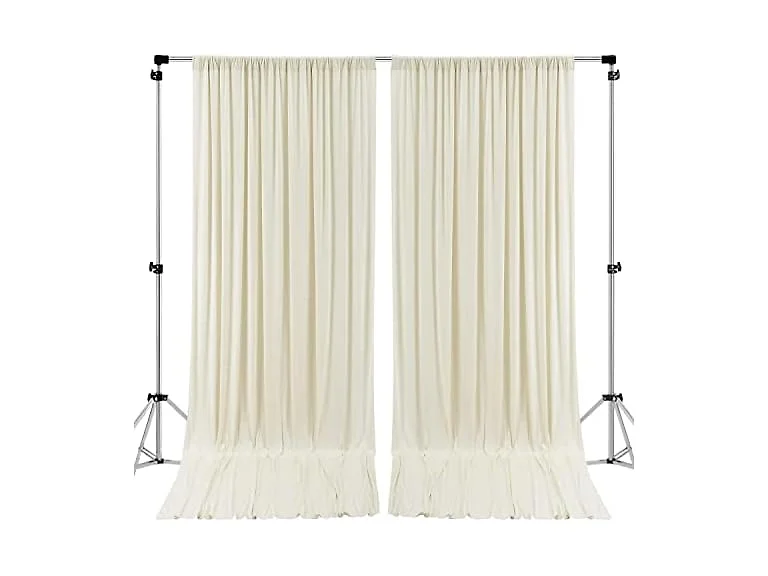AK TRADING CO. IFR Polyester Backdrop Drapes