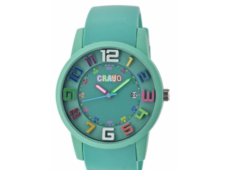 CRAYO Festival Unisex Watch w/ Date - Teal