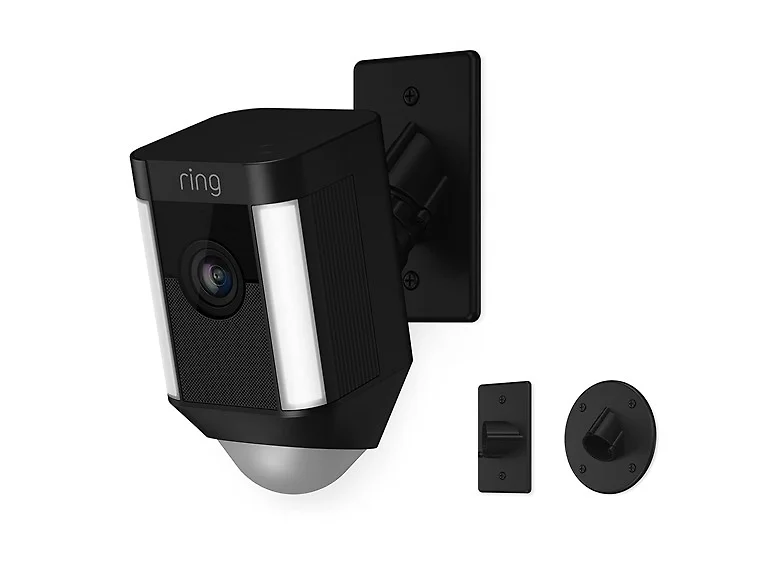Ring Spotlight Cam Mount, Hardwired HD Security Camera