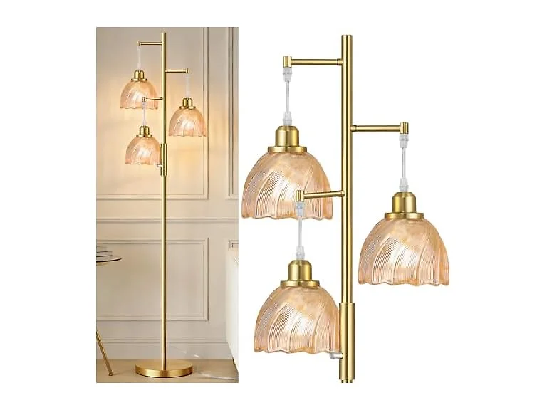 ROTTOGOON 3 Light Floor Lamps