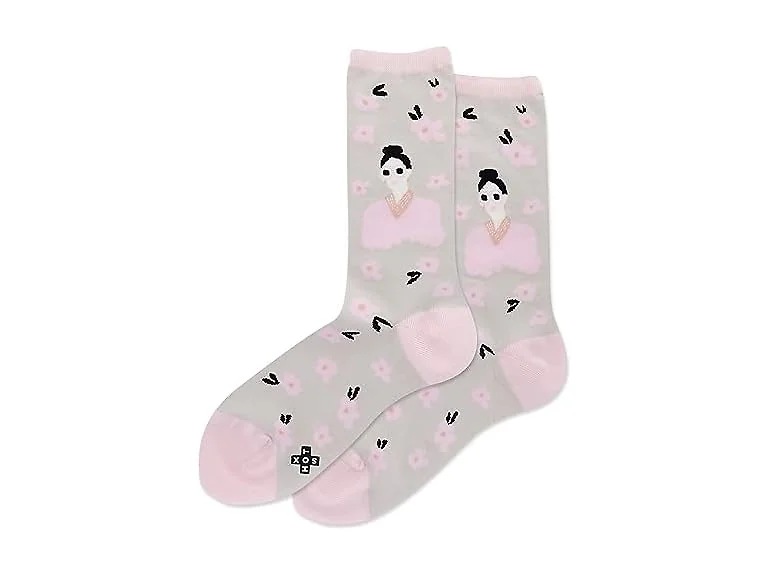 Hot Sox Women's Flower Girls Crew Pack