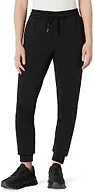 Amazon Essentials Women's Athletic High Rise Regular Fit Lounge Workout Gym Jogger Pants, Black, XX-Large