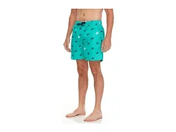 Kanu Surf Men's Havana Swim Trunks (Regular & Extended Sizes), Terrapin Green, XX-Large