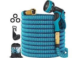 Expandable Garden Hose 50ft w/ 10 Nozzle