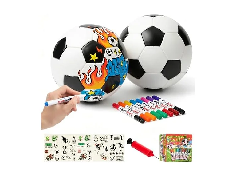 Defresit 2 Pack DIY Soccer Ball Kit