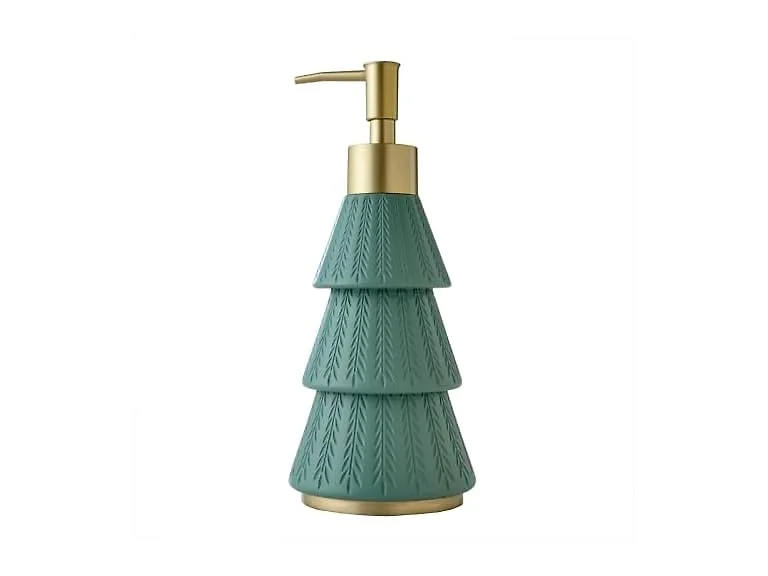 Home Christmas Winter Pines Soap/Lotion Dispe