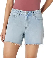 Amazon Essentials Women's Low Stretch Mid-Rise Regular-Fit Jean Short, Stone Light Wash, 20