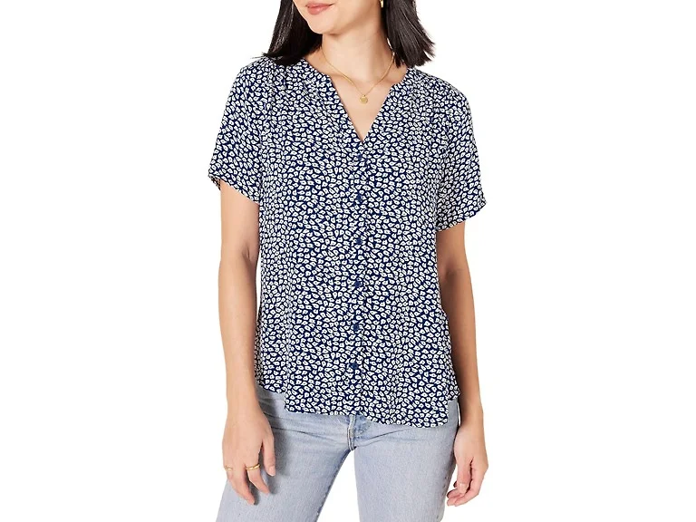 Amazon Essentials Women (XXL) Relaxed-fit Blouse
