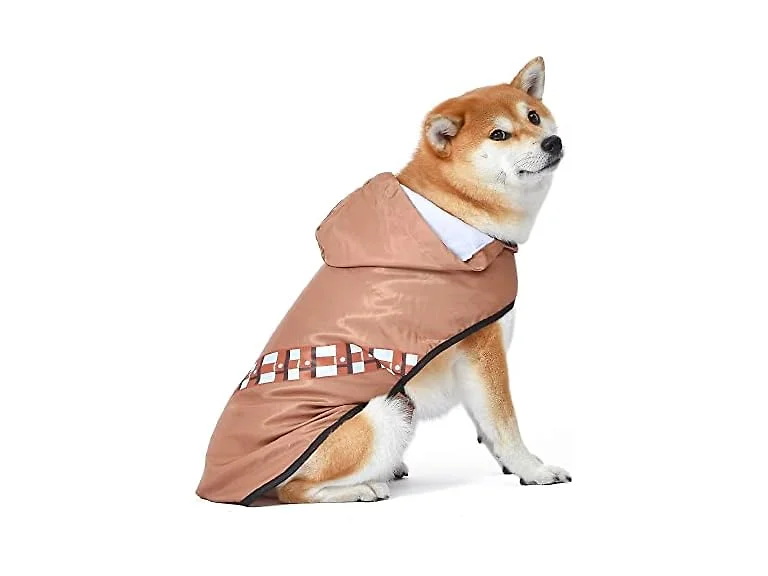 Star Wars for Pets Chewbacca Dog Raincoat, Extra Small