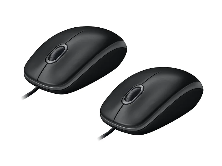 Logitech M100 Corded Mouse (2-Pack)