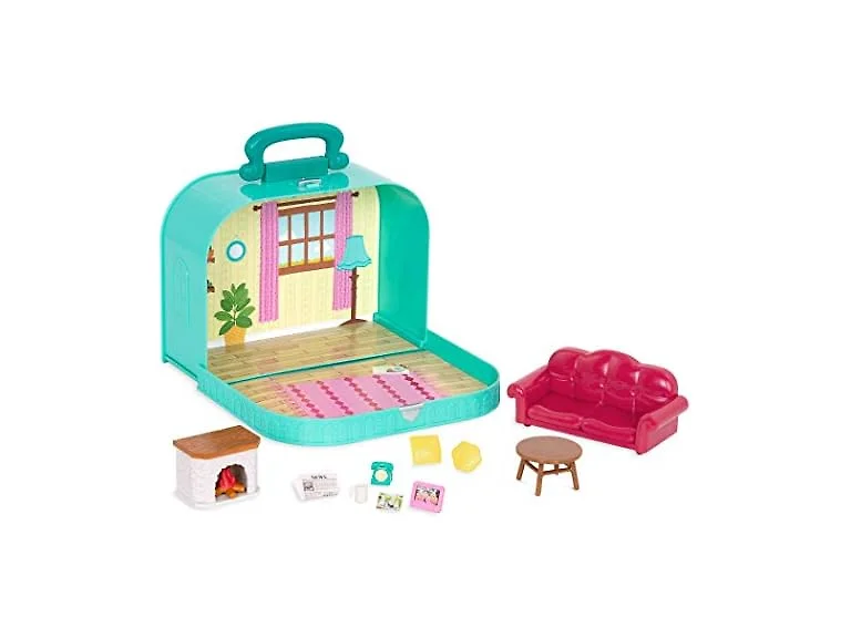 Li’l Woodzeez Living Room Playset