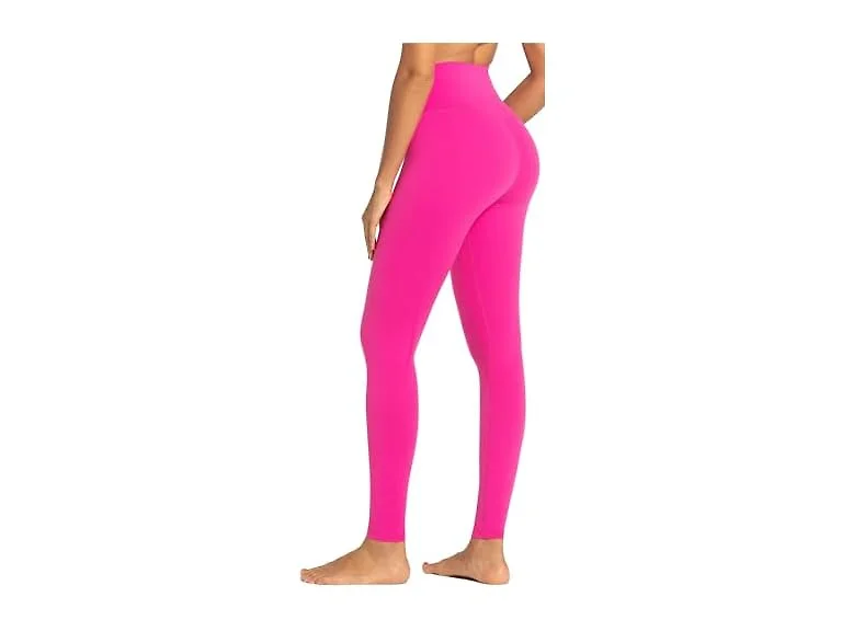 Sunzel Womens Leggings 28in S Hot Pink
