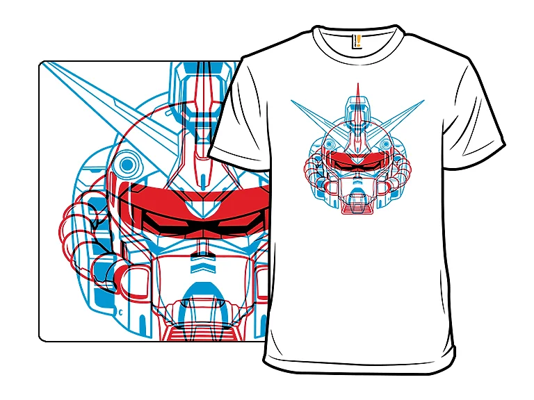Mecha Anaglyph