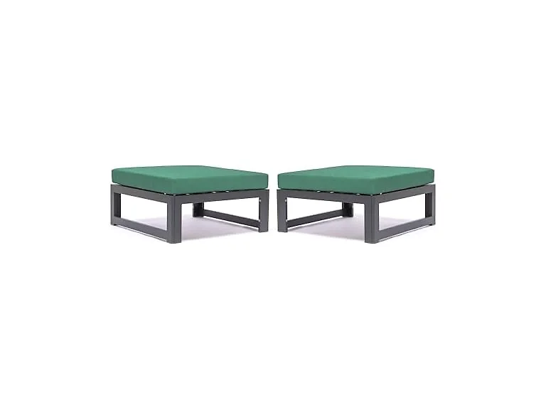 LeisureMod Ottoman Seat Set of 2
