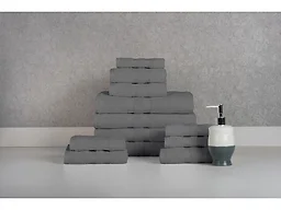 Bibb 12 Piece Egyptian Cotton Towel Set