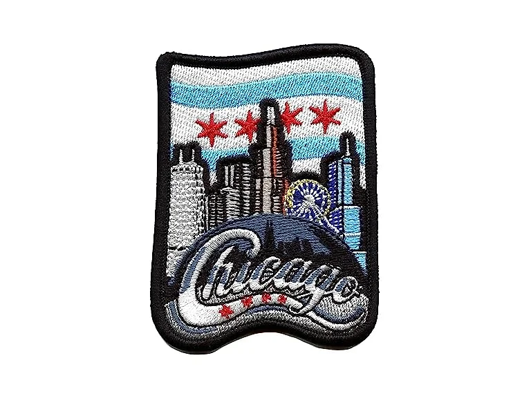 Liphontcta NASA Stylish Souvenir Patch (Chicago Patch)