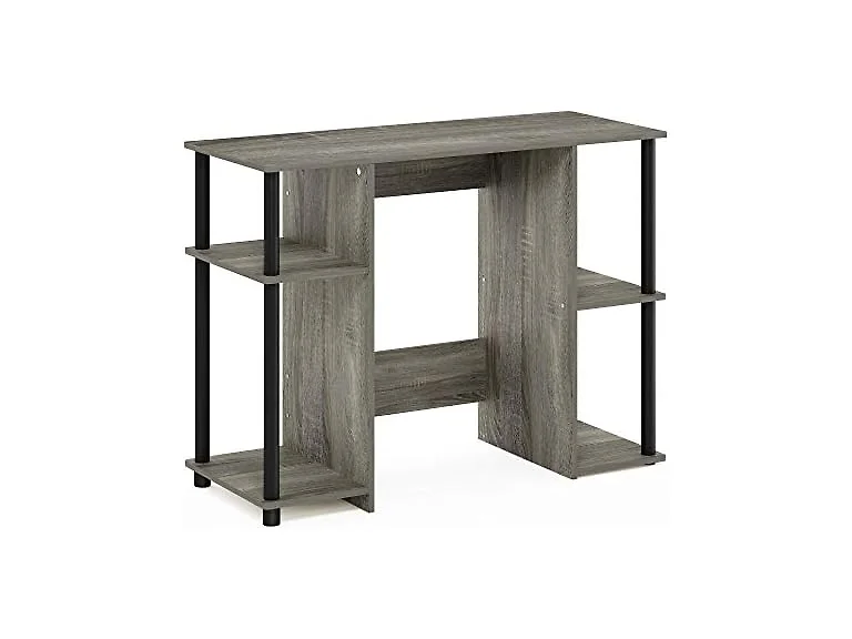 Furinno Jaya Desk, Fr Oak Grey/Black
