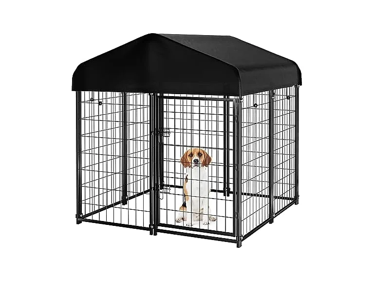 PawGiant Welded Wire Dog Kennel Outdoor with