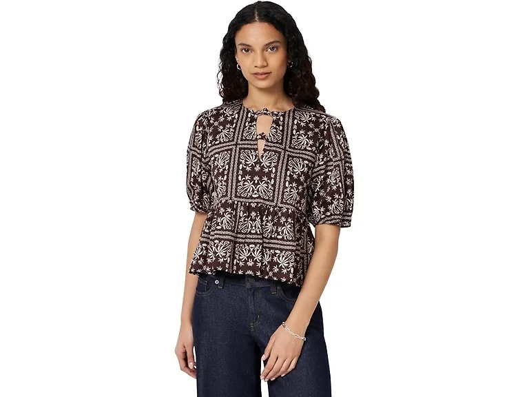 Amazon Essentials Women's Peplum Blouse